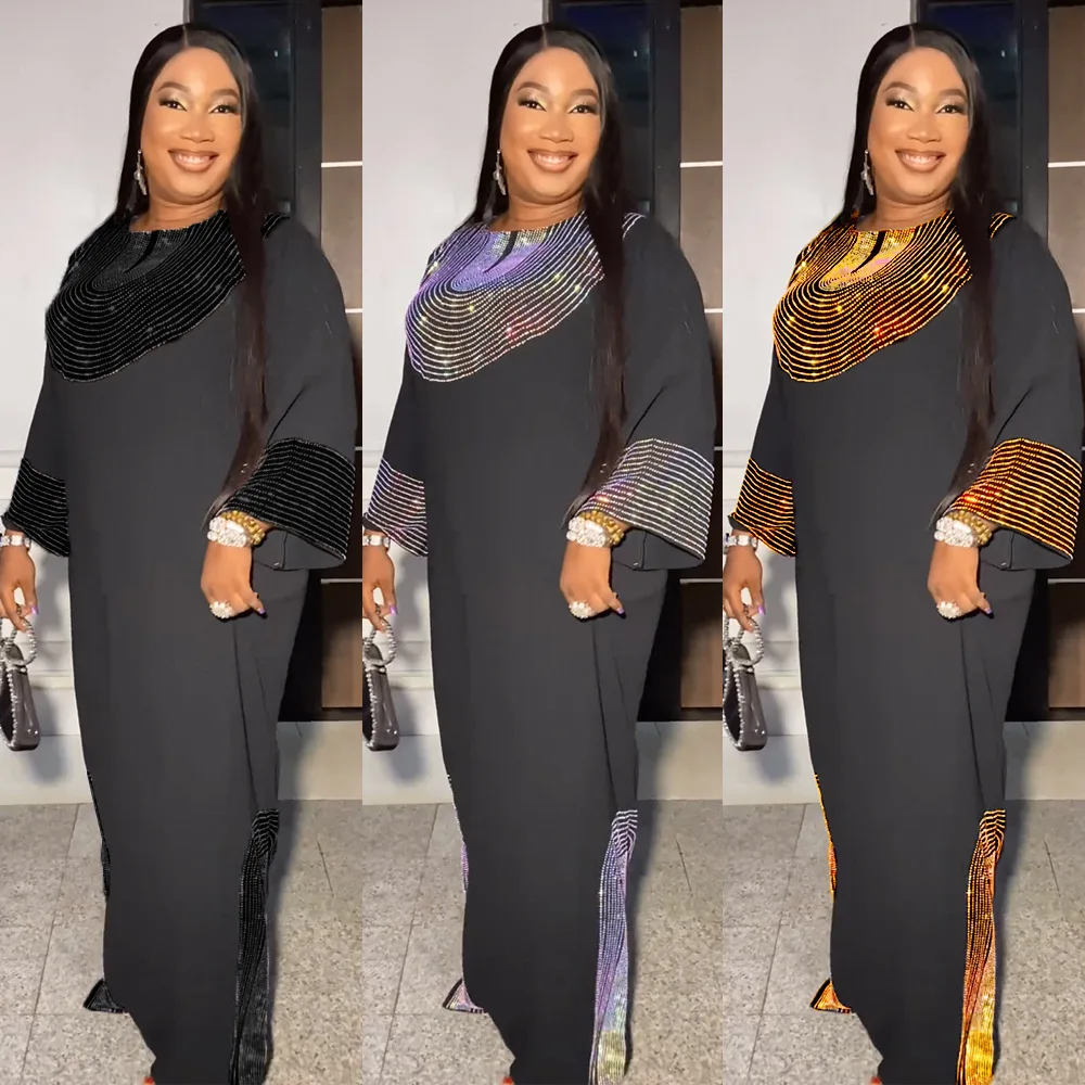 

Африканское платье большого размера для косплея, Ближневосточный мусульманский халат с горячими бриллиантами в Саудовской Аравии