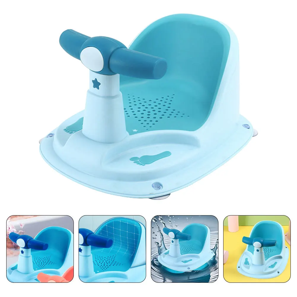 

Baby Bath Seat 6-12 Months Non-Slip Ergonomic Design for Safe Sitting Up Bath Time Infant Bathtub Chair Support