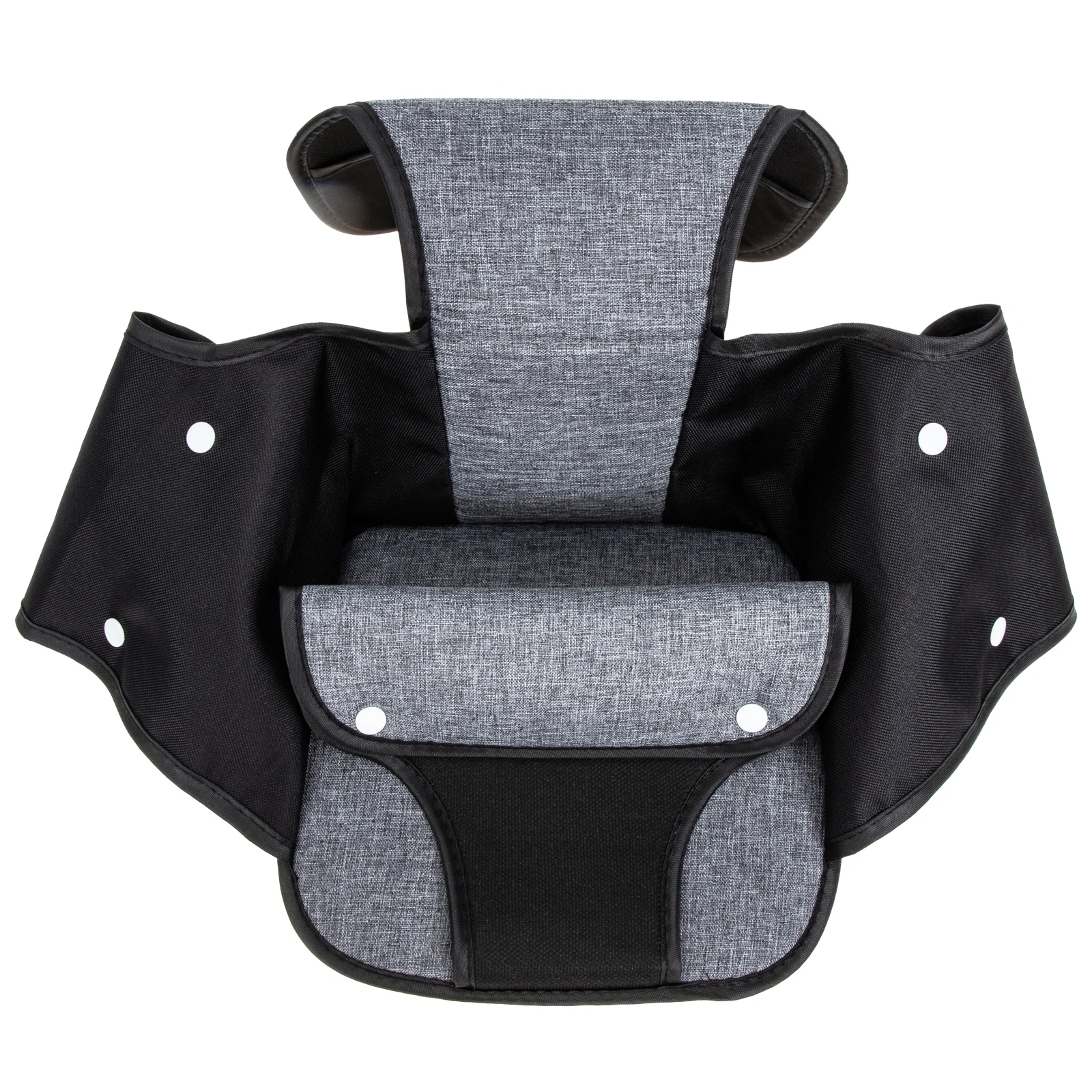 

Insert Stroller Cushion Grey Safety Support Pillow Universal Large Size Soft Comfortable Breathable Easy Clean