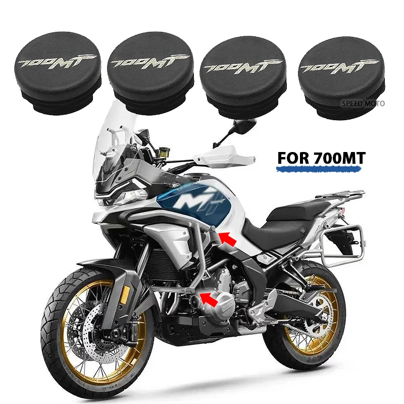 700MT Frame Hole Cover Caps Plug Decorative Frame End Caps FOR CFMOTO CF 700MT MT700 700 MT Accessories