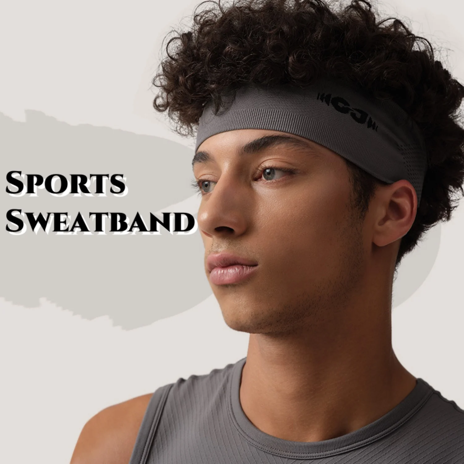 

Outdoor Sports Weatband Running Cycling Fitness Yoga Exercise Sweat Absorbing Hair Band Trendy Hair Accessories For Men & Women