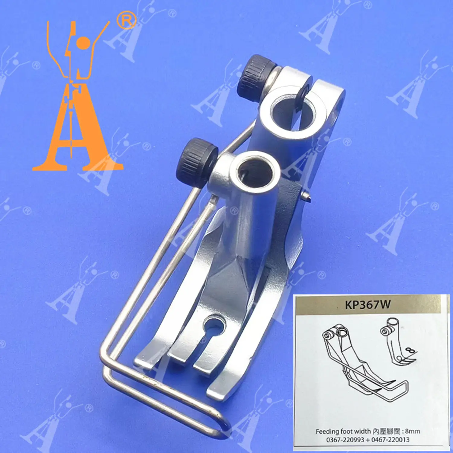 

Аксессуары для швейных машин: Новая лапка Durkopp KP367W для Juki LU-2210, широкая лапка, ширина 14,9 мм