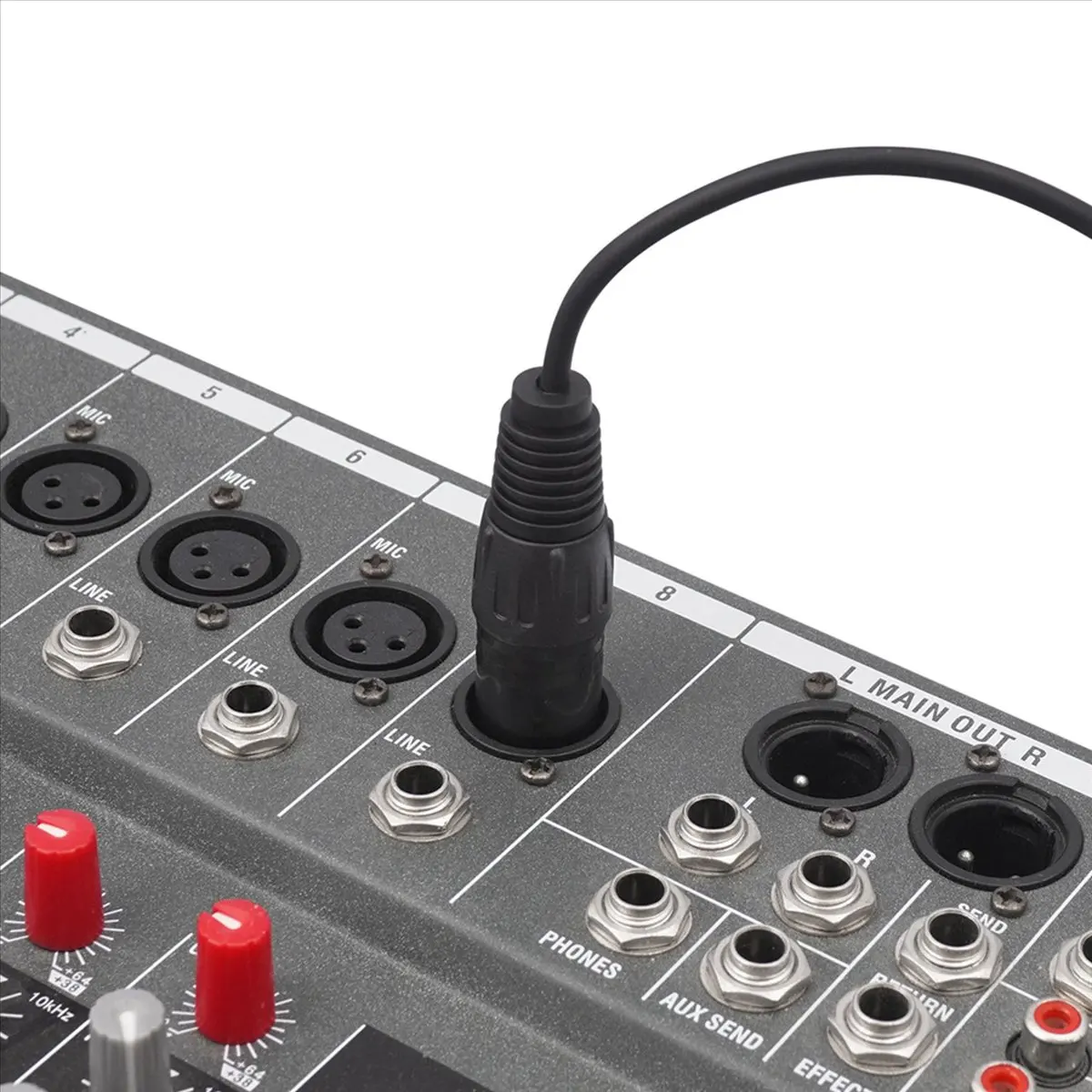Top 2pcs 3.5mm to XLR Cable Adapter Balanced 1/8 Inch Mini Jack TRS Stereo to 3Pin XLR Male Microphone Audio Cable 100cm