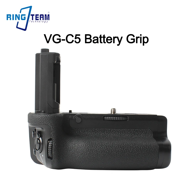 Punho de Bateria VG-C5 RC-L para Sony A9 III/A1 II com Bateria Dupla e Recurso Anti-Vibração – Acessório para Câmera