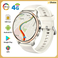 2025 P68 4G Android Smart Watch 466*466 Amoled With 500W Dual Camera Heart Rate GPS WIFI 4GB+128GB Bluetooth Smartwatch For Men