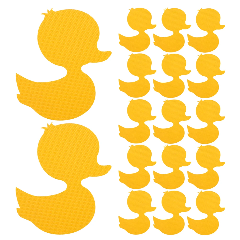 

20 Pcs Anti Slip Duck Baby Bath Tub Stickers Waterproof Non Adhesive Cartoon Shower Bathtub Decals Kids Floor Mats