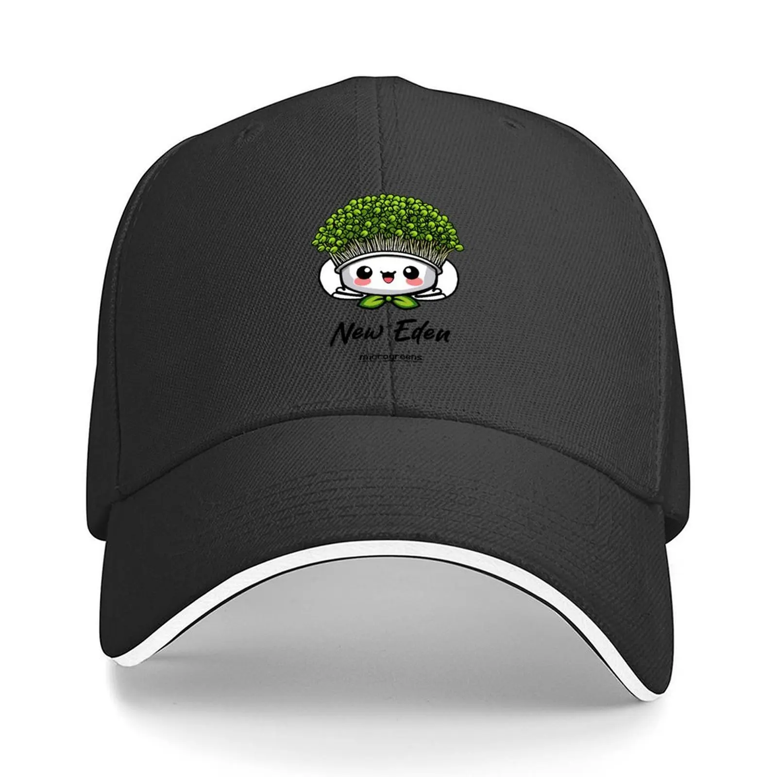 

New Eden Micro Greens logo Baseball Cap western Hat Sun Hat For Children Sunscreen birthday Women's Hats Men's