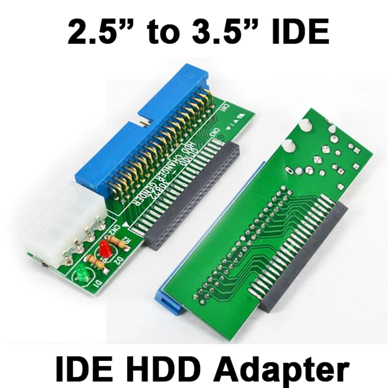 Sata to IDE Adapter 2.5 Sata Female to 3.5 IDE Male Converter 40 PIN Port 1.5Gbs 2.5 to 3.5 IDE Support  ATA 133 100 HDD CD DVD