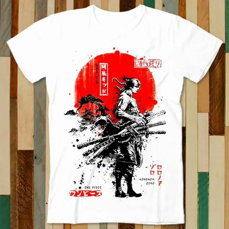 

Japanese Samurai Limited Edition Anime Manga Legend T Shirt Adult Unisex Men Women Retro Design Tee Vintage Top A4736