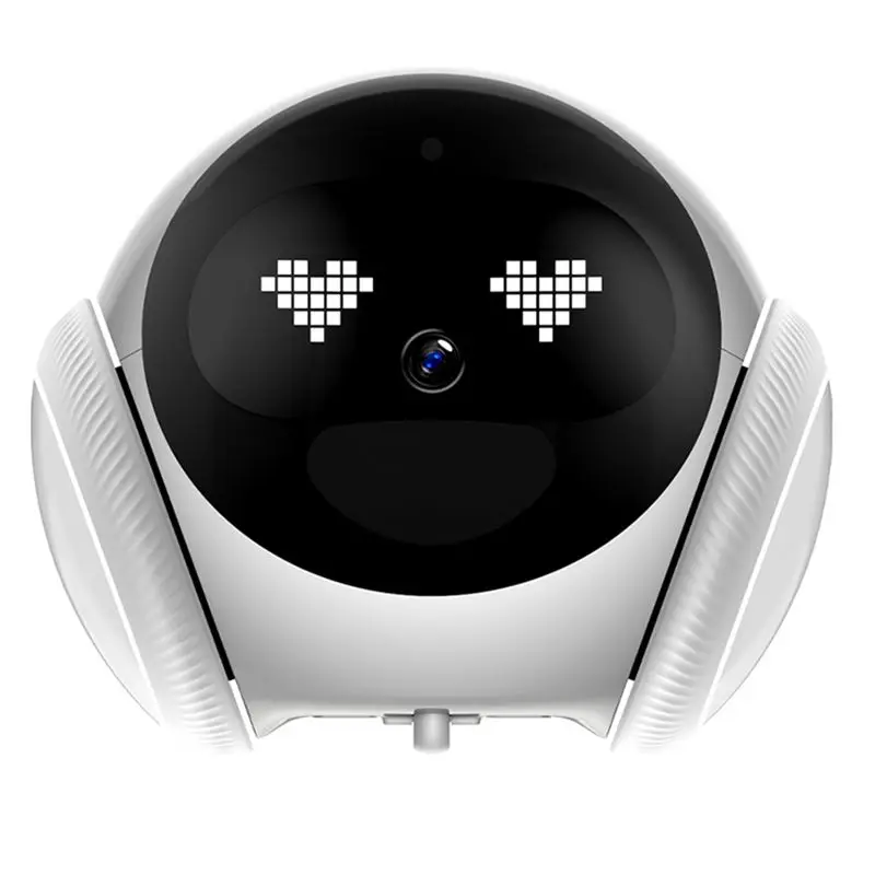 AB46-Child Care Smart Robot Featuring Pet Monitoring& Elderly Companion, APP Remote Control, Motion Detection, 2-Way Voice Call