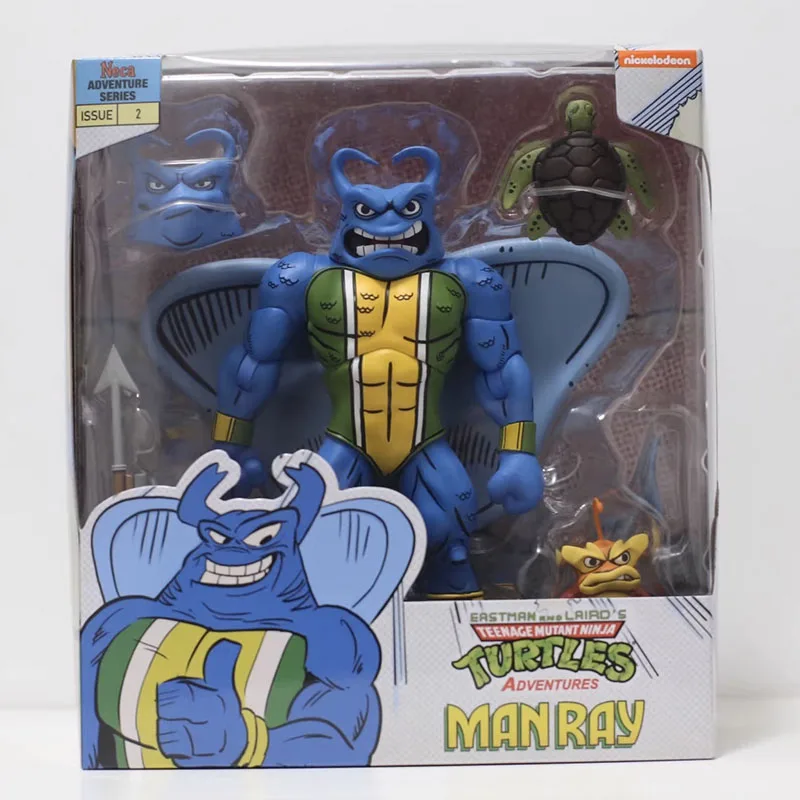 

NECA 54308 Teenage Mutant Ninja Turtle Figure Man Ray TMNT Action Figuras 7-Inch Model Doll Ornaments Gift for Kids Original