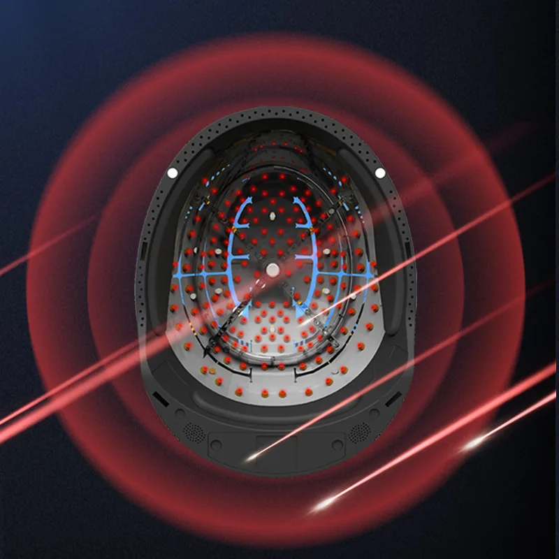 الشركة المصنعة للتصدير عبر الحدود KN-8000D جهاز إعادة نمو الشعر غطاء إعادة نمو الشعر جهاز العلاج أشباه الموصلات #3