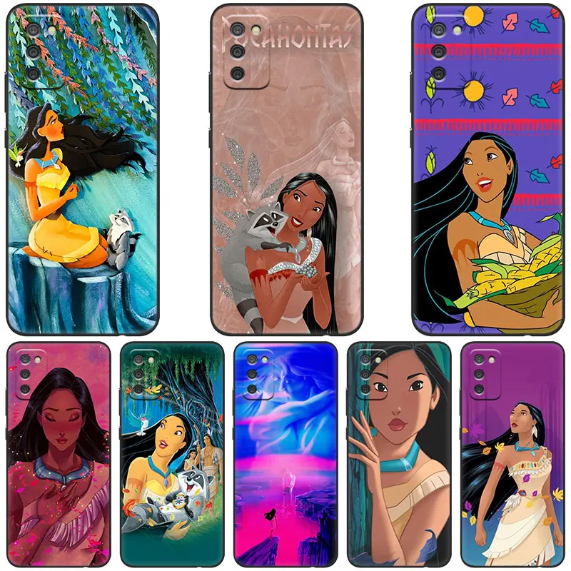 Disney Pocahontas Case For Samsung Galaxy A03S A01 Core A21S A02S A10S A11 A20S A20E A30 A31 A40 A41 A6 A7 A8 A9 2018 A5 2017