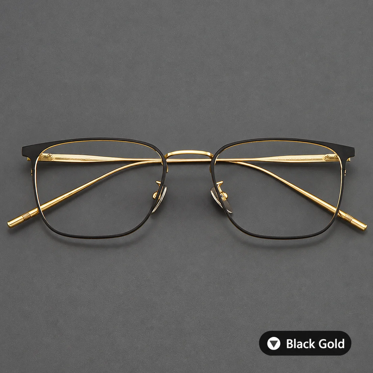 Titanium Glasses Frame Versatile Pure Titanium Eyeglass Frames Full Rim Eyeglass Frames Unisex Prescription Compatible Eyewear