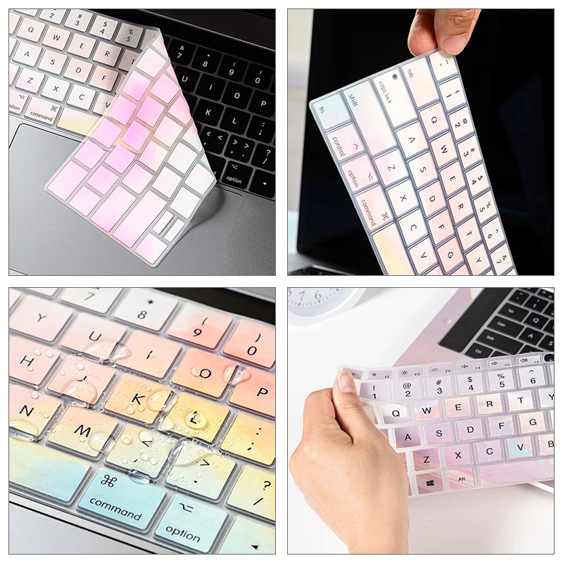 DIY Cartoon Laptop Case Sleeve Keyboard Cover Air 13 A2337 A2179 A2338 M1 Pro13 15 A2442 Hard Shell do Macbook Pro16 A2141 Case