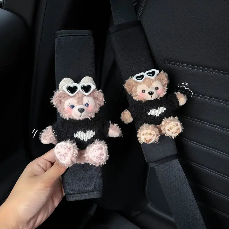 

Cute Bear Car Seat Belt Shoulder Protector in-car Safety Belt Shoulder Strap Anti-wear Clothing for All Seasons