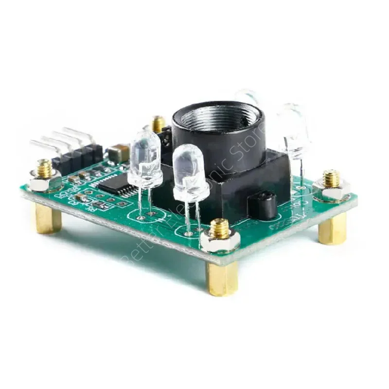 Salida serie del módulo sensor de color RGB TCS3200