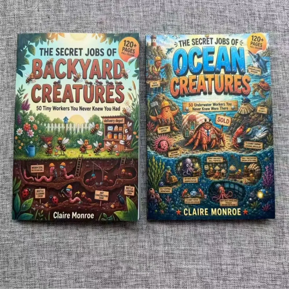101 Whys for Qixin Baby, Secret Work of Backyard Animals, Encyclopedia, Full Baby Books, Cartoon, Anime, Notebook Gifts
