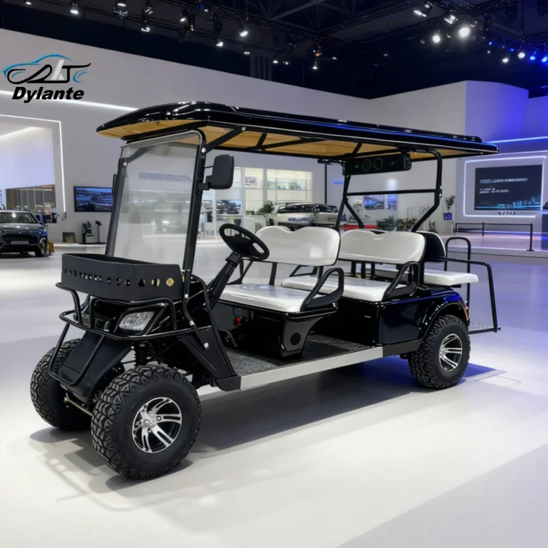 4 Seater Utility Vehicle Electric Golf Cart Factory Direct 30% Max Driving Slope Electric Sightseeing Golf Cart Rapid Delivery