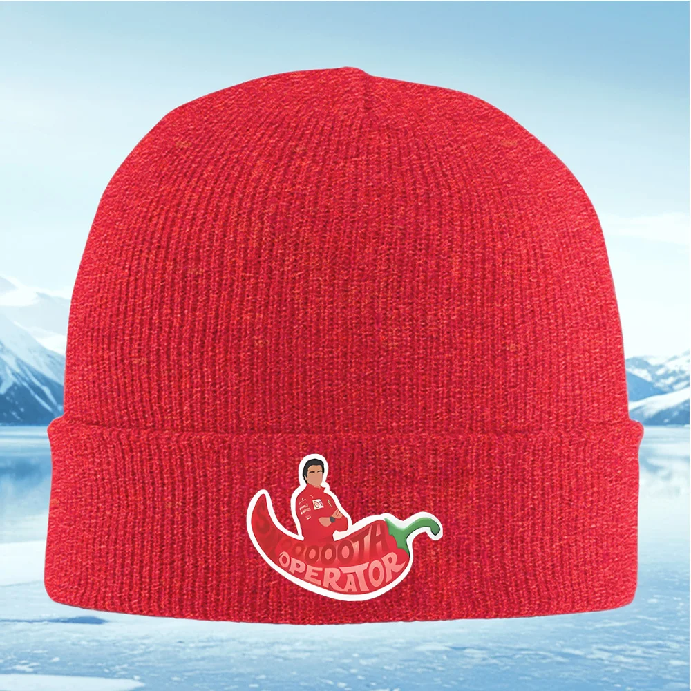 صيغة باردة سباق رجل الفلفل الرجال النساء للجنسين محبوك قبعة قبعة صوفية قبعة الشتاء الحرارية الدافئة عيد الميلاد ركوب الدراجات في الهواء الطلق مرحبا