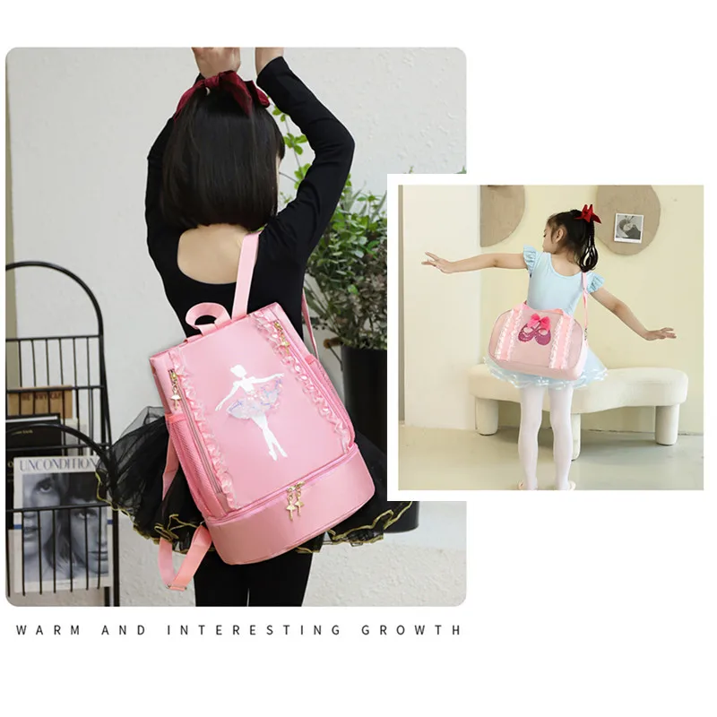 Gym Bag Fitness Goods Large Weekend Dance Sack Girl Children\'s Training Trips Storage Shoulder Bolsas For Travel Sports Backpack