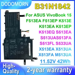 B31N1842 Battery For ASUS VivoBook 15 X513EA K513EA S513EA S531FA S533UA F513EA F513EP F513IA M513UA Laptop 11.52V 42Wh 3653mAh
