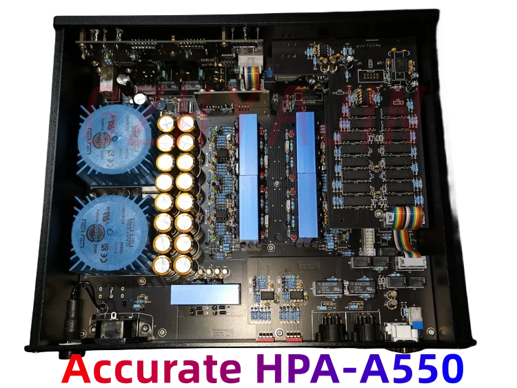 Accurate HPA-A550 fully balanced headphone amplifier/front amplifier/relay volume front amplifier