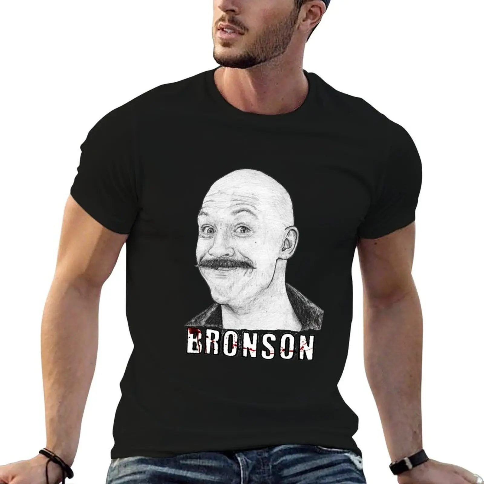 

Tom Hardy as Charles Bronson T-Shirt t shirts for man graphic cars cotton t shirt man T-Shirt