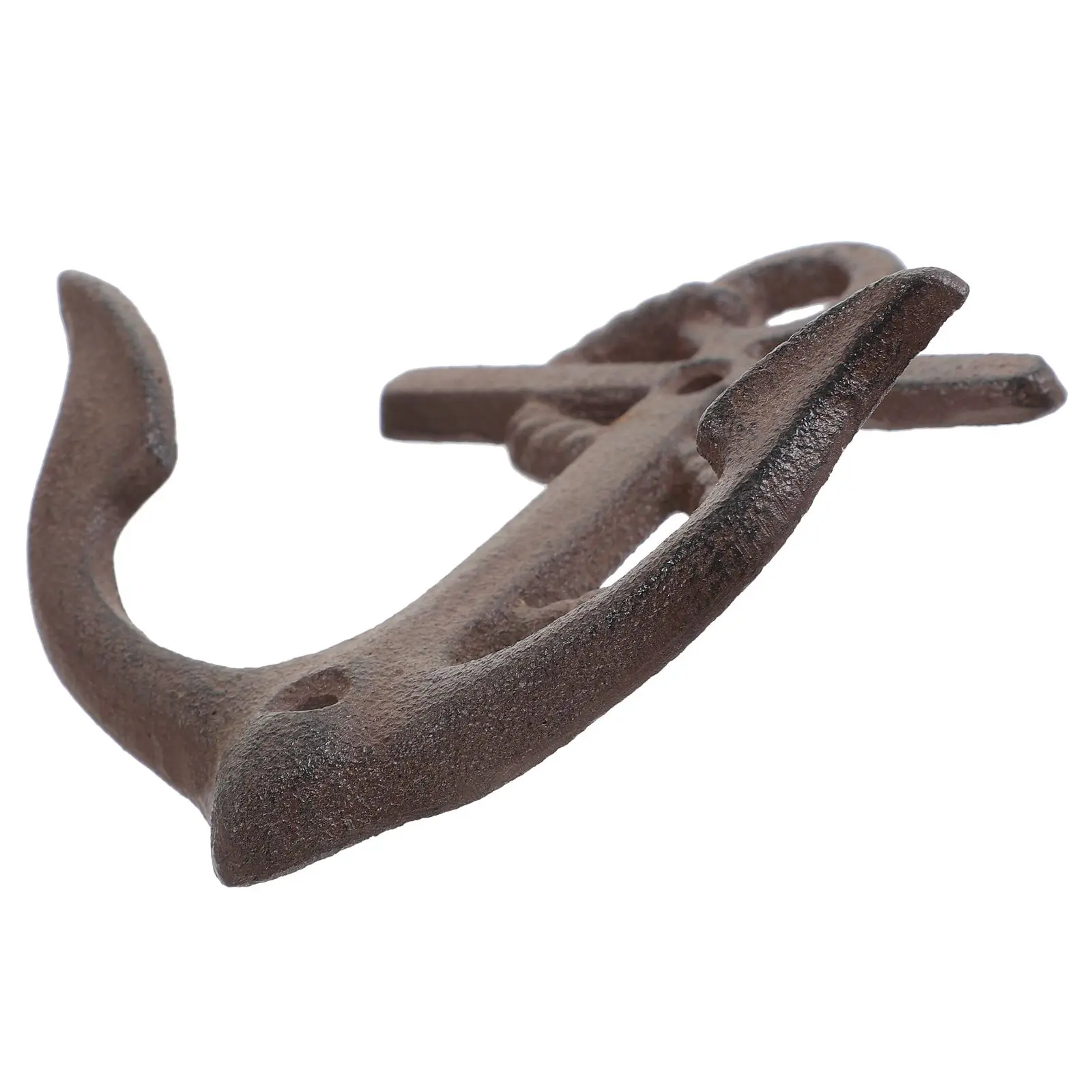 

Iron Anchor Hook Wall Decor Coffee Rustic Cast Hooks Heavy Duty Nautical Vintage Hat Hanger Wrought Iron Wall Mounted Hooks