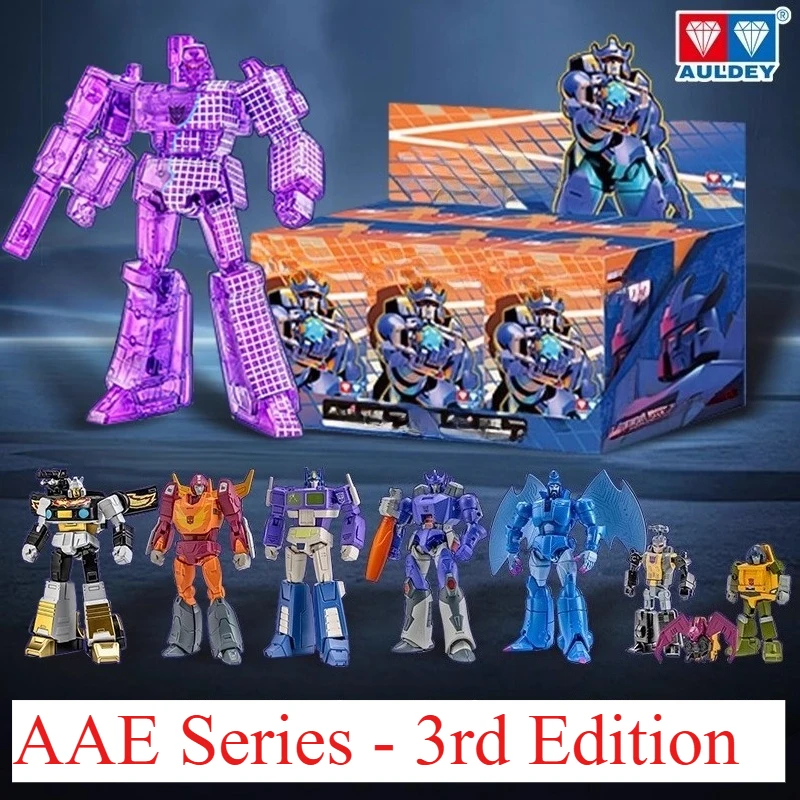 

AULDEY Deformation Robot Blind Box AAE Series1-3 "Demon Star Approaching" Optimus Prime Megatron Фигурка Детский подарок