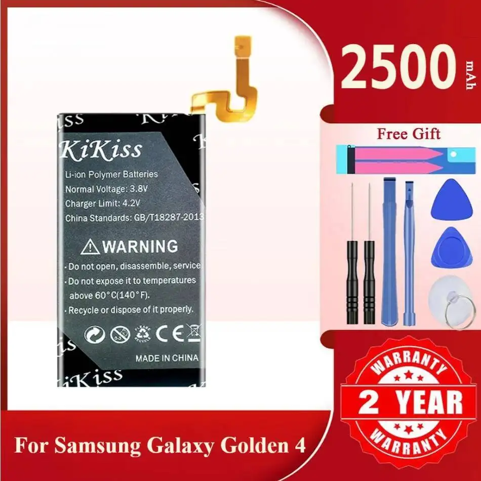 

Аккумулятор Kikiss емкостью 2500 мАч EB-BW217ABE для Samsung Galaxy Golden 4 G9298 SM-W2017