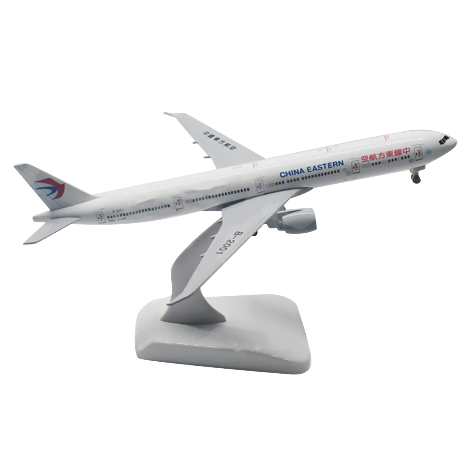 

Diecast Alloy 1/400 China Eastern Airlines B777 Aircraft Metal Model 18cm High Simulation Indoor Display Decor Collection