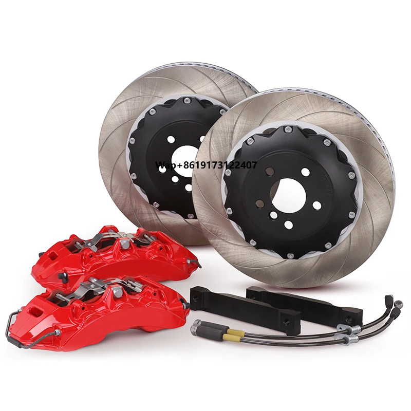 

TTsport Universal Racing Big Brake Kit Lightweight Performance 6 Piston CTSV6 Brake Calipers R18 380MM for VW