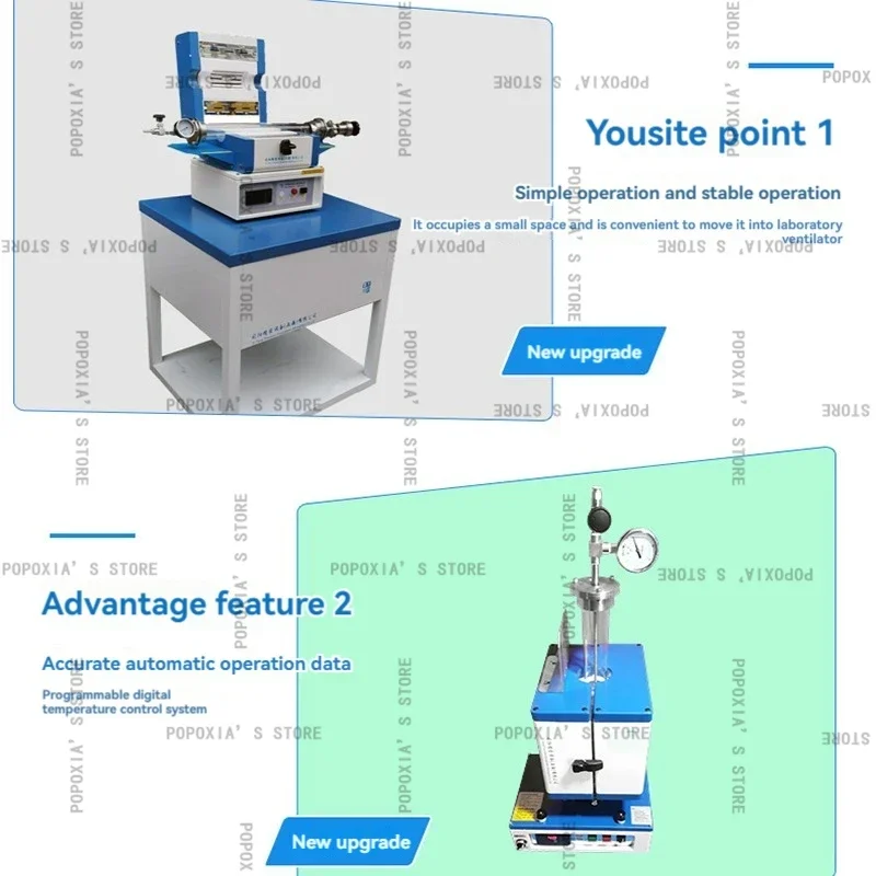 Vertical Tube Furnace Intelligent Laboratory Electric  Heat Treatment High Temperature Multi-station Vacuum 