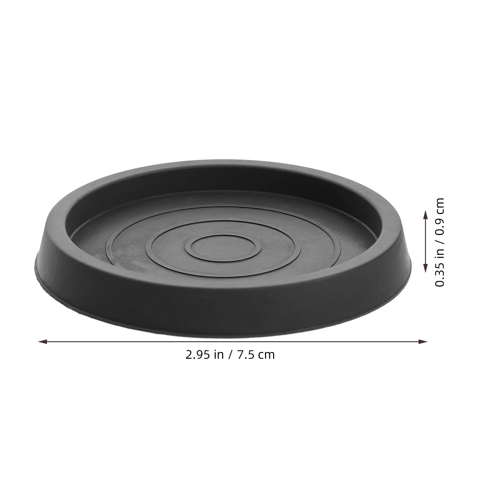 

4pcs Anti-Slip Compact Furniture Coasters Foot Pads Rubber Furniture Coasters For Dining Room Bar Stool Desk Chair Hardwood