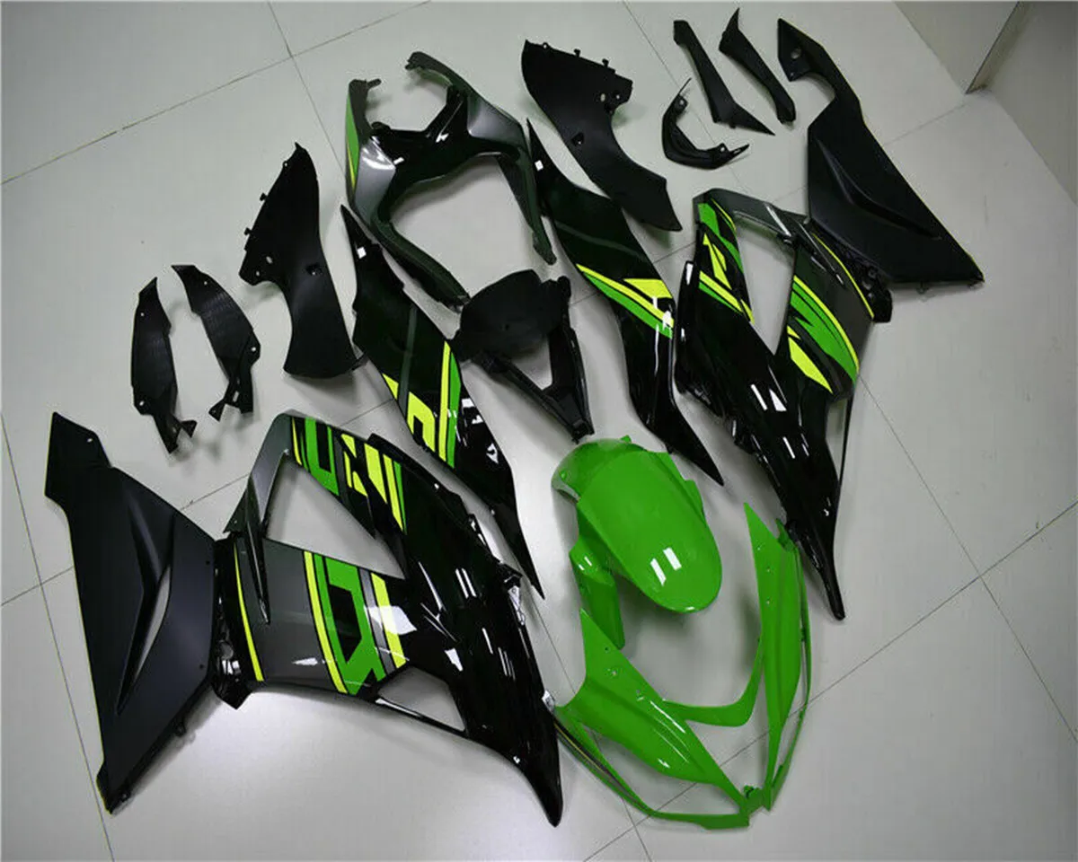 Motorcycle Aftermarket Fairing Kit Bodywork Plastic  Fairing Kit for ZX6R 2013-2018  W/Bolt Kit