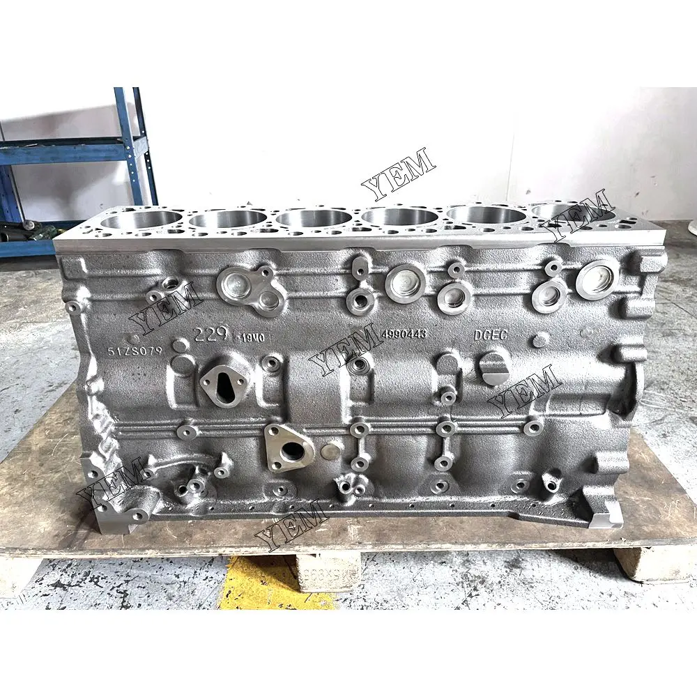 

6D107 Engine Blocks 4990448 For Komatsu diesel engine part