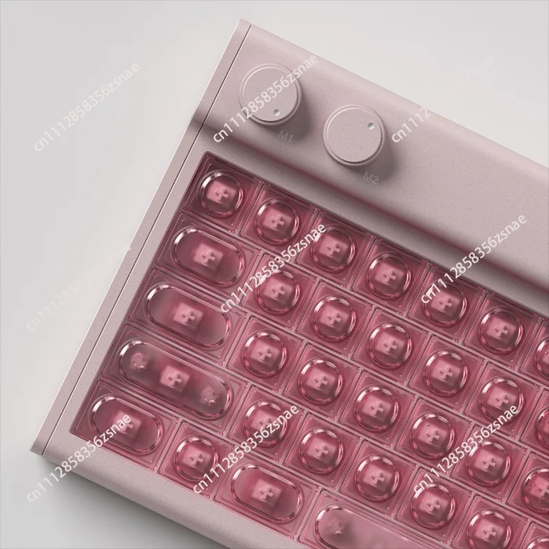 Toy keycaps, transparent matte PC keycaps 32 pieces, specification 1U game office enthusiasts