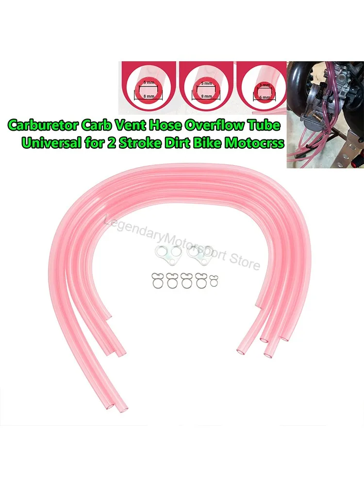 AliExpress NONE Carburettor Carb Vent Hose Overflow Pipe Kit For CR RM KX 2Stroke Motocross Bike Replacement Part