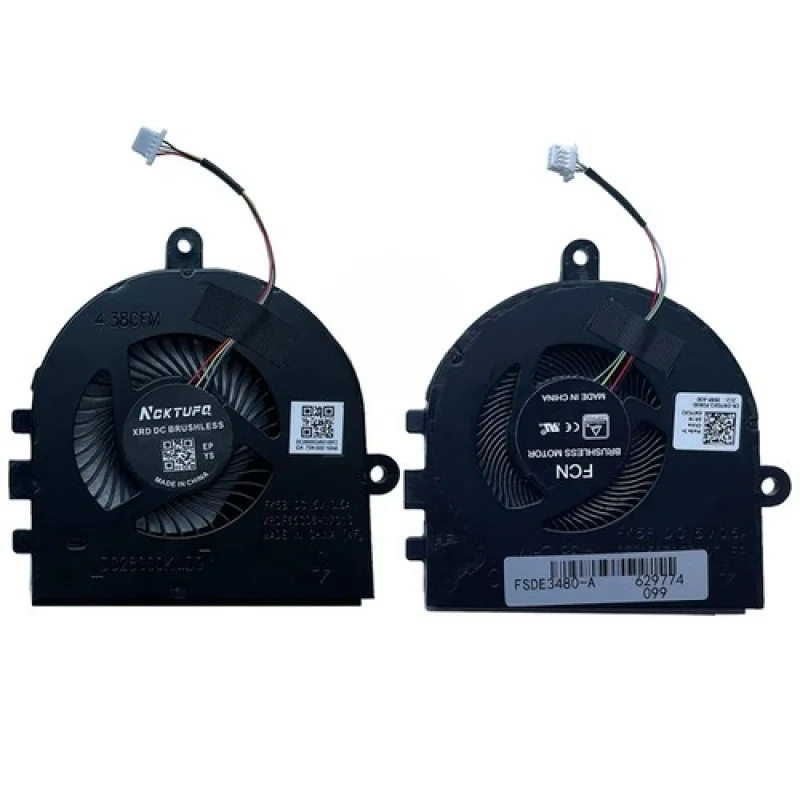 Ventilador de refrigeración A++CPU para Dell Inspiron 3480 3481 5493 Latitude 3490 Vostro 3481 3490
