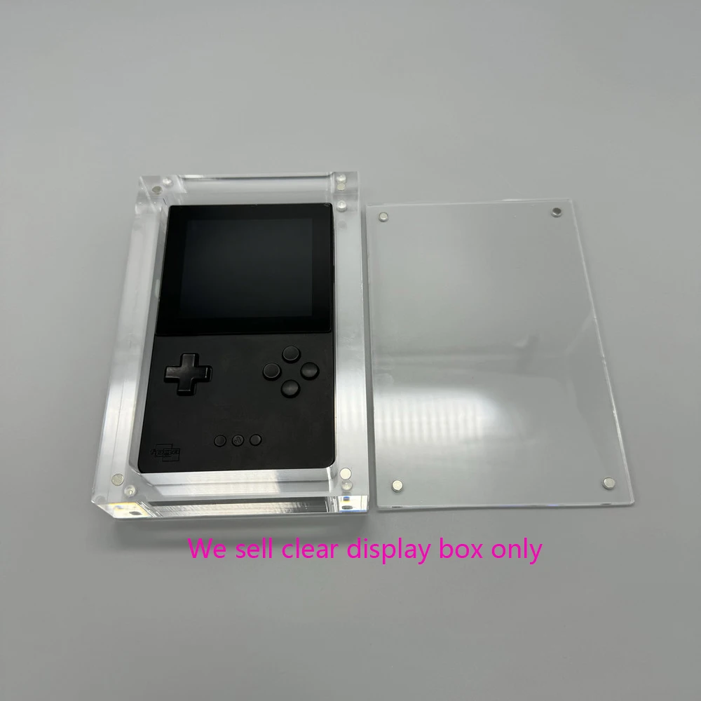 Transparent Storage Magnetic Acrylic box For Analogue Pocket  AP  Game Console Cover Shell  Box Display Stand game Accessories