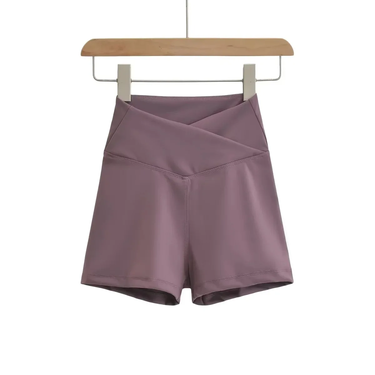 Women High Waist Soft Comfortable Compression V Cut Running Shorts New Sexy With Push Up Running Sports gym yoga shorts