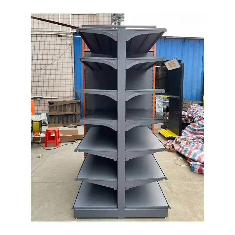 Supermarket Wall Rack Grocery Shop Shelves Supermarket Racking System
