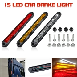 2 Pcs Car LED 3rd Brake Lights Bar Side Marker Signal High Low Light Stop Warning Light Universal 12V 24V For Trailer Truck SUV