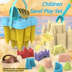 Beach Castle Bucket Play Sand Set Toys Sand Scoop Summer Toys Sand Toys Sand Box Outdoor Family Funny Gifts Hand Training