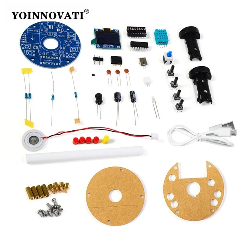 kit-eletronico-diy-de-umidificador-atomizador-usb-com-display-oled-temperatura-umidade-e-placa-de-circuito-para-pratica-de-soldagem