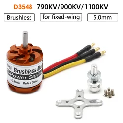 D3548 3548 790KV 900KV 1100KV 브러시리스 모터 3-5S, 미니 멀티콥터 RC 비행기 헬리콥터용