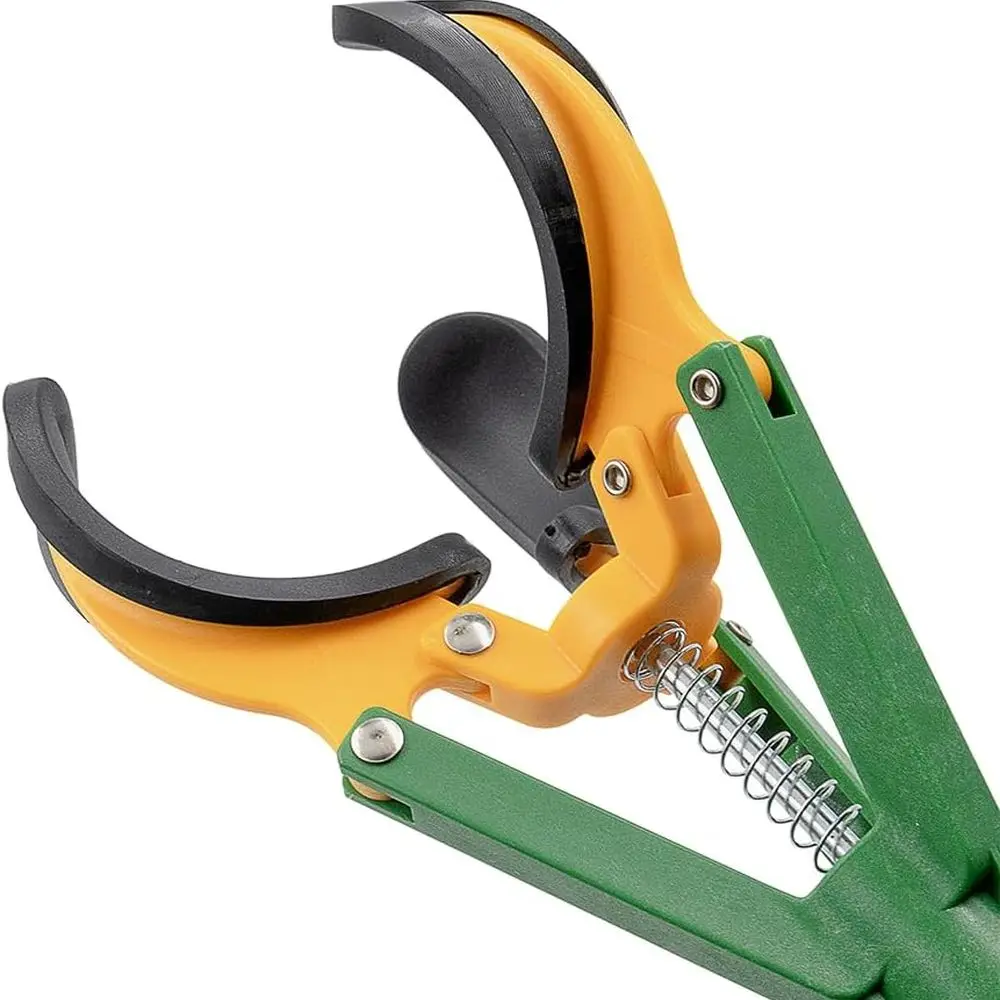 10-Foot Telescoping Fruit Picker with Long Reach, Gray