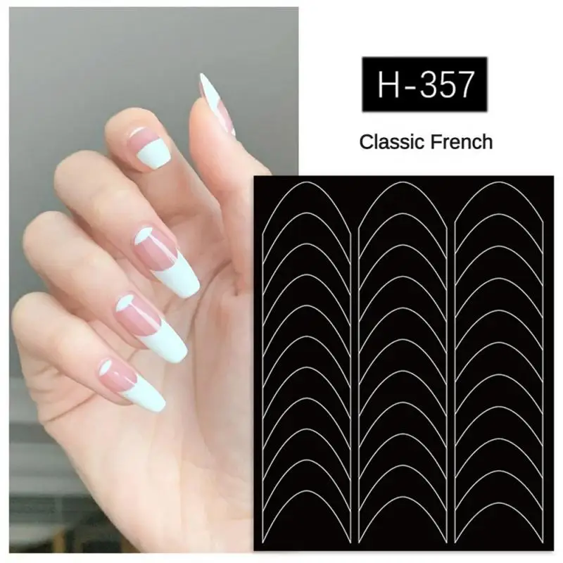 Texture Gloss Nail Art Accessories Health Can Be Unloaded Striped Nail Art Sticker Not Easy To Fall Off Waterproof Nail Supplies