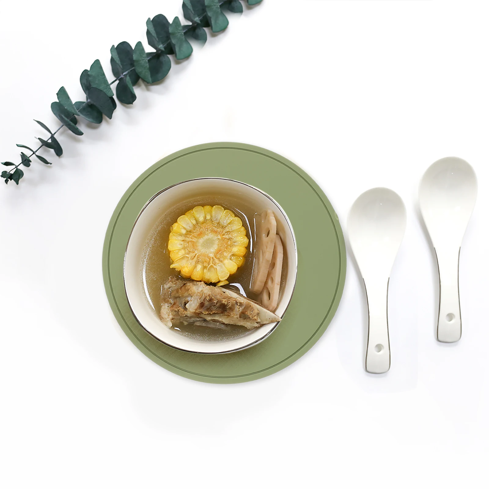 

Silicone Heat Resistant Mat Anti-Slip Cup Pads, Protective Tumbler Mats, Round Bottle Coasters, Insulation Board, Kitchen